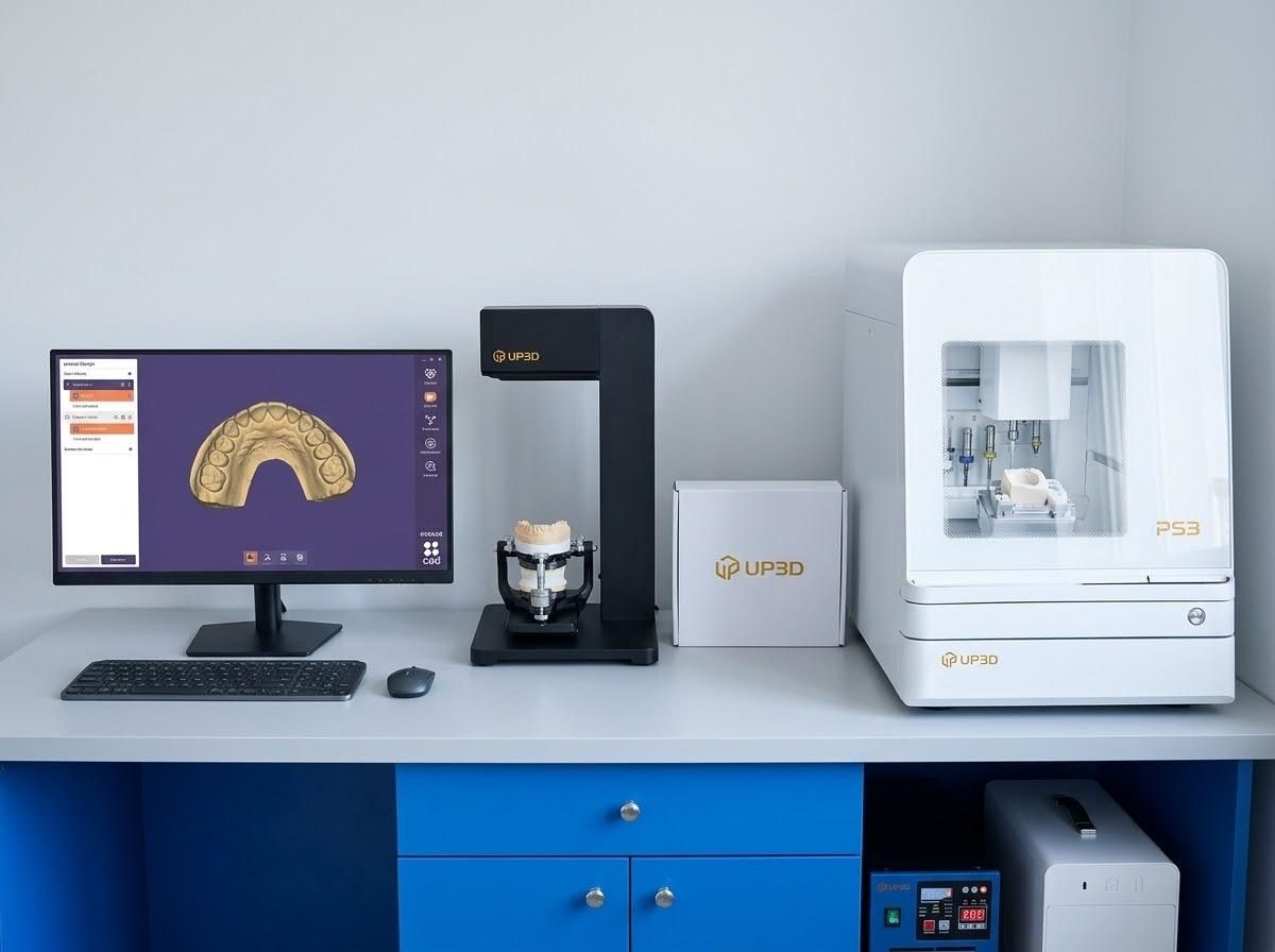 3D scanning and printing equipment at Oral Dent